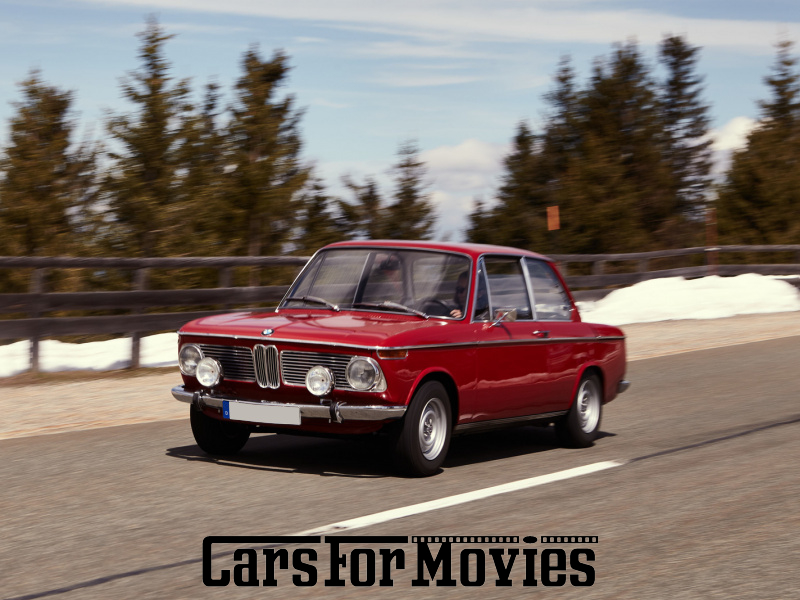 CarsForMovies | BMW 1600-2 Alpina 1968 Deutschland Rot Schwarz Zivilfahrzeug Limousine Bayern 5846 Oldtimer